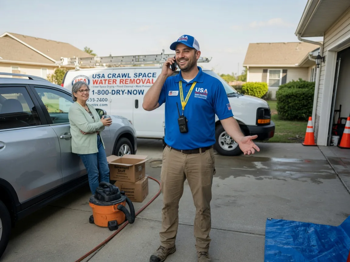 Crawl Space Water Removal Louisburg, NC FAQs
